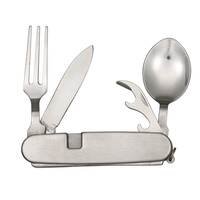 Four Function Camp Chow Tool Folding Knife