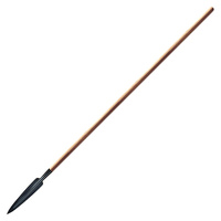 Cold Steel Assegai Long Shaft Spear 6ft | SK-5 Medium Carbon Steel, CS95ES