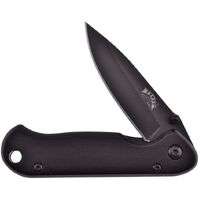 Frost Cutlery Pocket Bandit Tactical Linerlock Folding Pocket Knife- Black F16818BLK