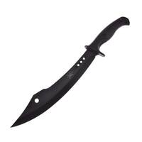 Frost Cutlery Tac Xtreme Machete | 10" Black Finish Stainless Blade
