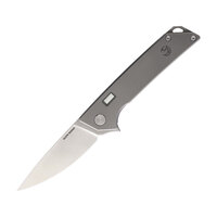 Glow Rhino Reactor Titanium Framelock EDC Flipper | 3" S35VN Blade GLR101