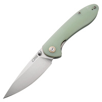 CJRB Feldspar Linerlock Folding Knife | Jade
