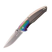 MTech Companion Spectrum Framelock Folding Pocket Knife MT1032RB