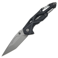WithArmour Spider Linerlock Folding Knife (Black)