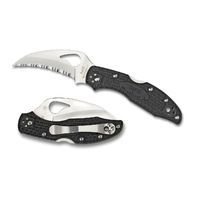 Byrd Hawkbill Lightweight Black - Serrated Blade