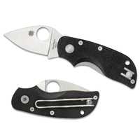 Spyderco Chicago G-10 Black Plain Blade